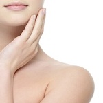 Beautiful teen with healthy skin